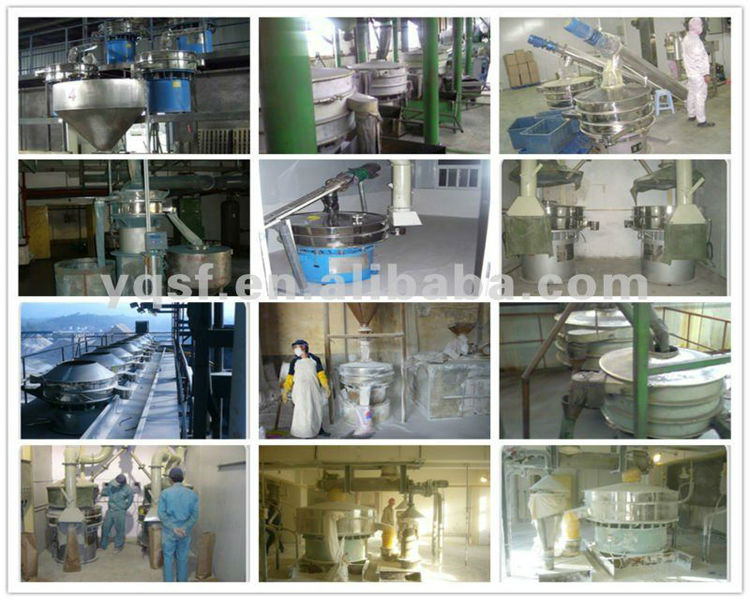 rotary vibrating screen for black pepper screening and separation