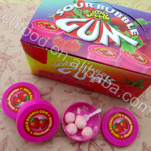 11g Sour Powder With Bubble Gum ,Sour Bubble Gum