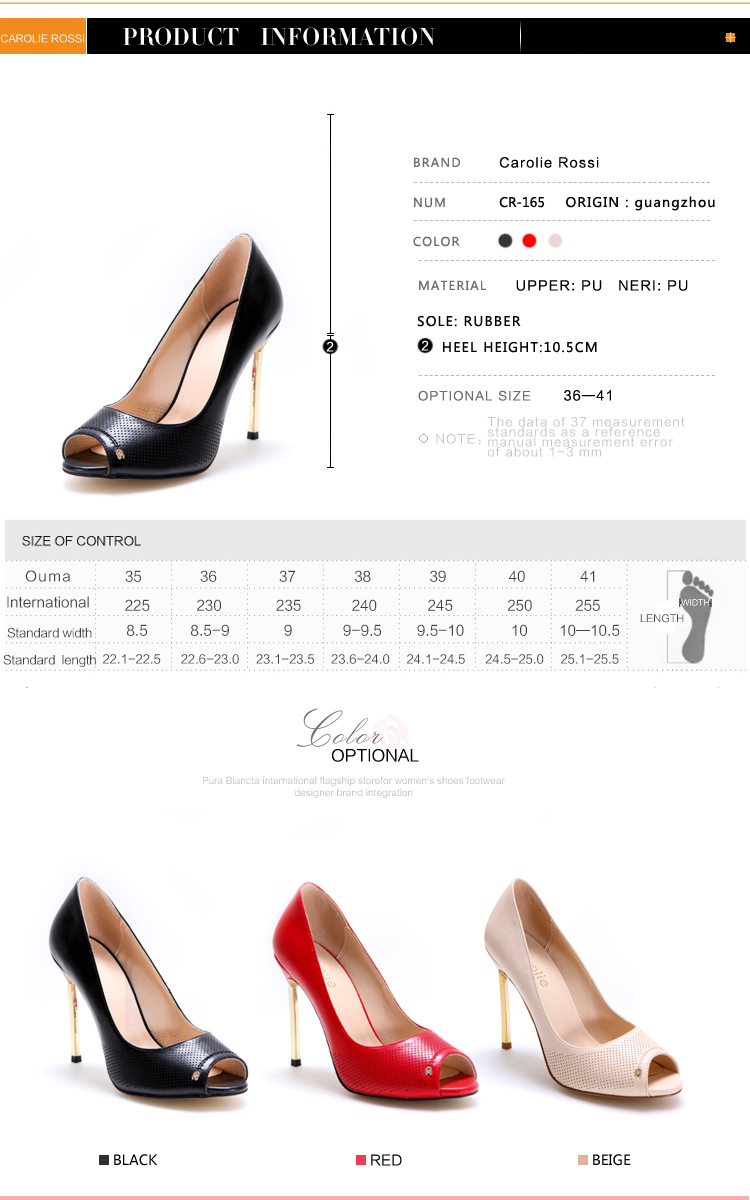 Hot selling USA spike heel peep toe ladies shoes, View ladies shoes ...