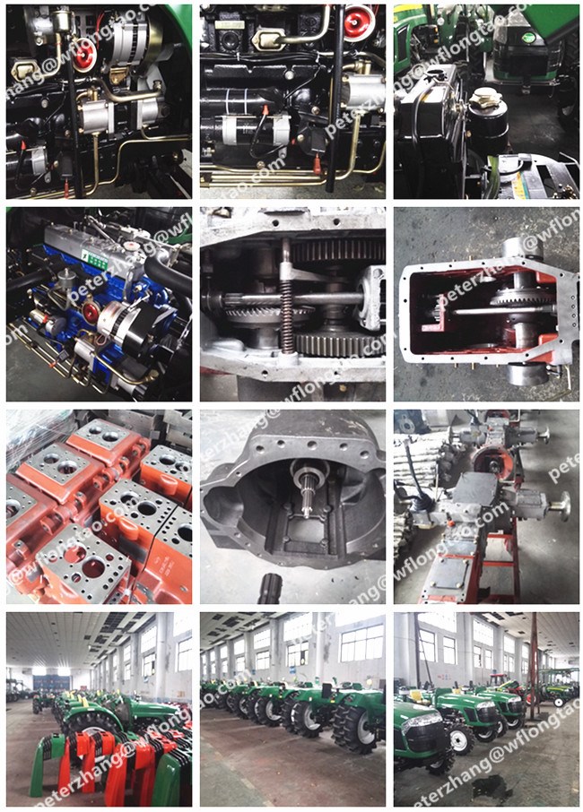 40hp/48HP/55hp 4 × 4 トラクター フロントエンドローダー/パレット フォーク/トラクターロググラップル/ 4 で 1 バケット仕入れ・メーカー・工場