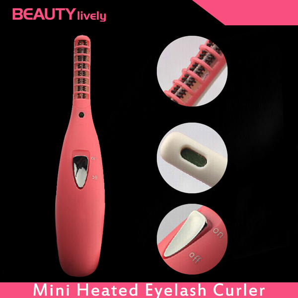 新しいカラフルなミニポータブルbeautylively2015電気温水まつ毛カーラー問屋・仕入れ・卸・卸売り