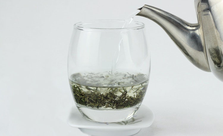 Hot herbal slimming hand made gunpowder green tea