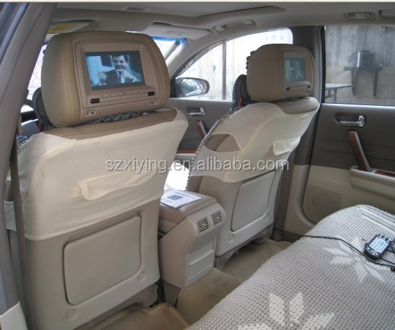 2015ユニバーサル7インチタッチスクリーンを持つ車のdvdヘッドレスト問屋・仕入れ・卸・卸売り