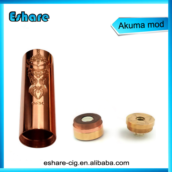 2014 New Mechanical MOD 1:1 Clone Cooper Mechanical MOD Akuma MOD