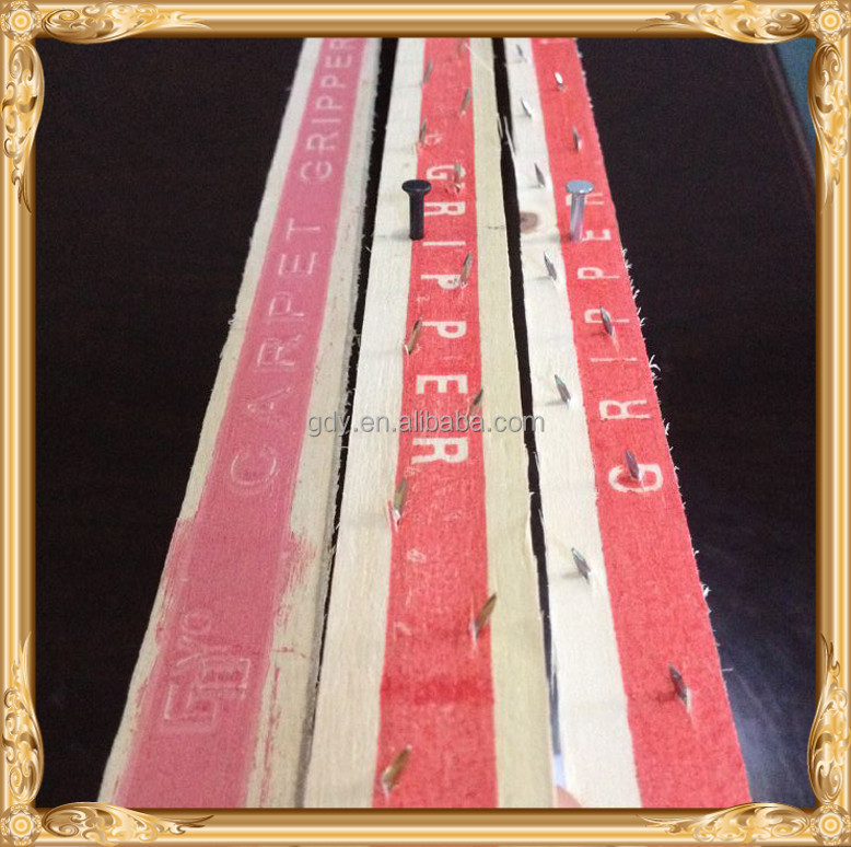 Tack strip stair carpet