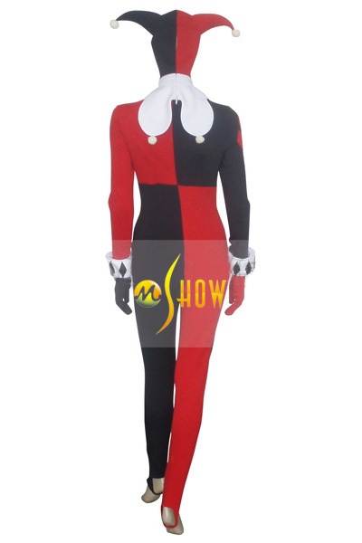 コスプレ衣装バットマンハーレークインdr。 harleenquinzelハロウィーンパーティーコスプレ衣装販売のための問屋・仕入れ・卸・卸売り
