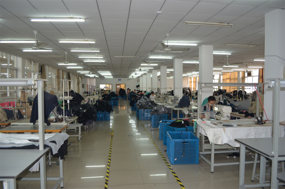 フライングイーグル寧波高品質毛皮で覆われたリブ袖の赤ん坊のジャケット仕入れ・メーカー・工場