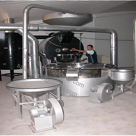 100kg150kg200kg工業用赤外線ドラムコーヒー焙煎機ココア豆ベーキング機器マシン/コーヒーロースター用販売仕入れ・メーカー・工場