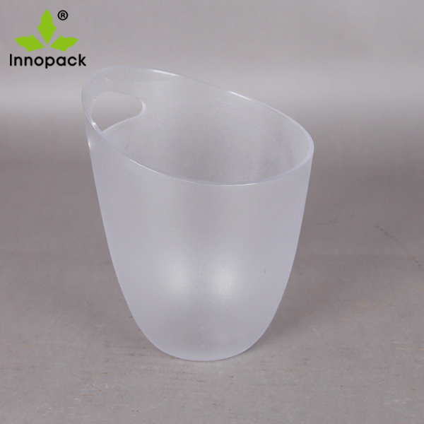 Plastic Custom Oval Ice Bucket Ps/acrylic Champagne Bottles Bucket