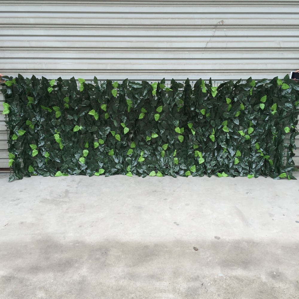 人工植物グリーンフェンス、人工アイビーフェンス用ガーデン装飾仕入れ・メーカー・工場
