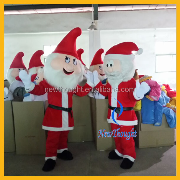 卸売新しいデザインのキッズパーティークリスマスサンタクロースの泡ヘッドのマスコットの衣装仕入れ・メーカー・工場