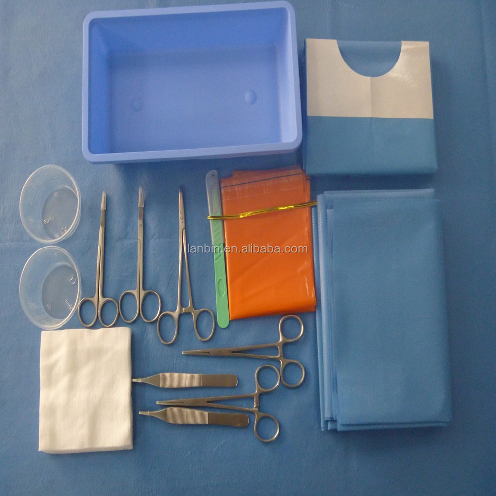 Ce Iso Fda Surgical Basic Surgery Set Pack Kit - Buy Surgery Set 