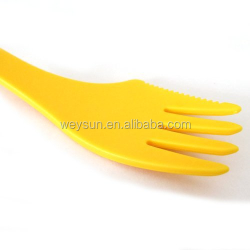 キャンププラスチックsporks、 ナイフ、 フォーク、 スプーン仕入れ・メーカー・工場