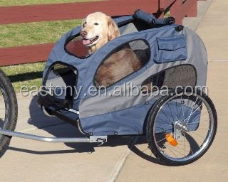 折り畳み式自転車ペットトレーラー、 大型のペットに適してい最大110ポンド問屋・仕入れ・卸・卸売り