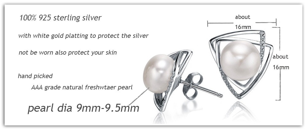 Christmas birthday unique jewelry gift th whit925 sterling silver setting big true freshwater pearl wedding bands rings