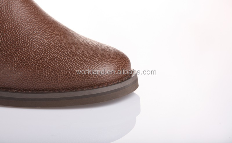 men's no lace work boots
