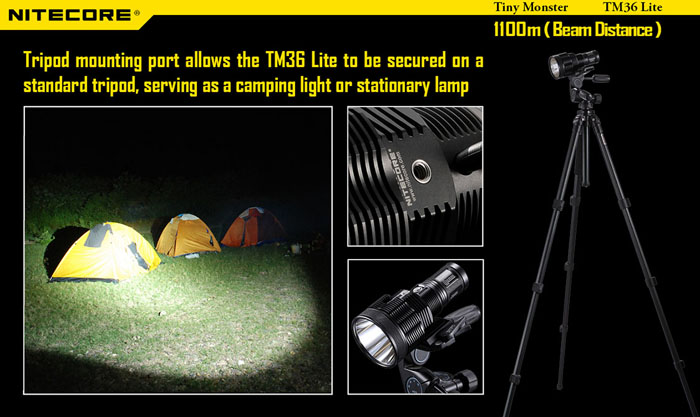 1100メートル長距離1800ルーメンnitecoreタイニーモンスターTM36 liteルミナスsbt-led強力なledキャンプ作業トーチフラッシュライト仕入れ・メーカー・工場