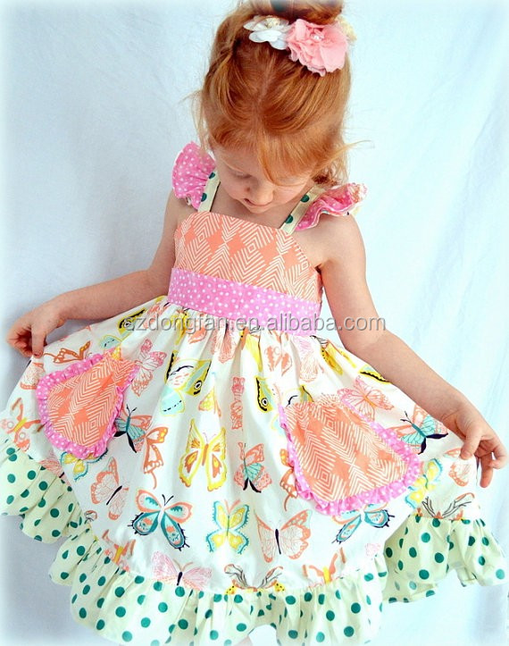 Pakistani Children Frocks Designs High Quality Cotton Soft Baby Girls