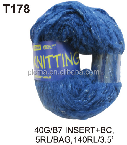 工芸品が糸を編みウールの手編み糸仕入れ・メーカー・工場