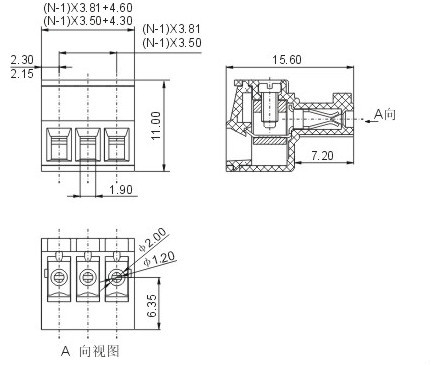 Pcbプラグで- 端子台コネクタ仕入れ・メーカー・工場