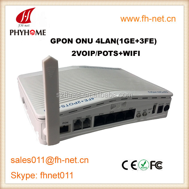 Ftthを4langpo<em></em>nonu( 1ge+3fe) +2voip/pots+wifi仕入れ・メーカー・工場