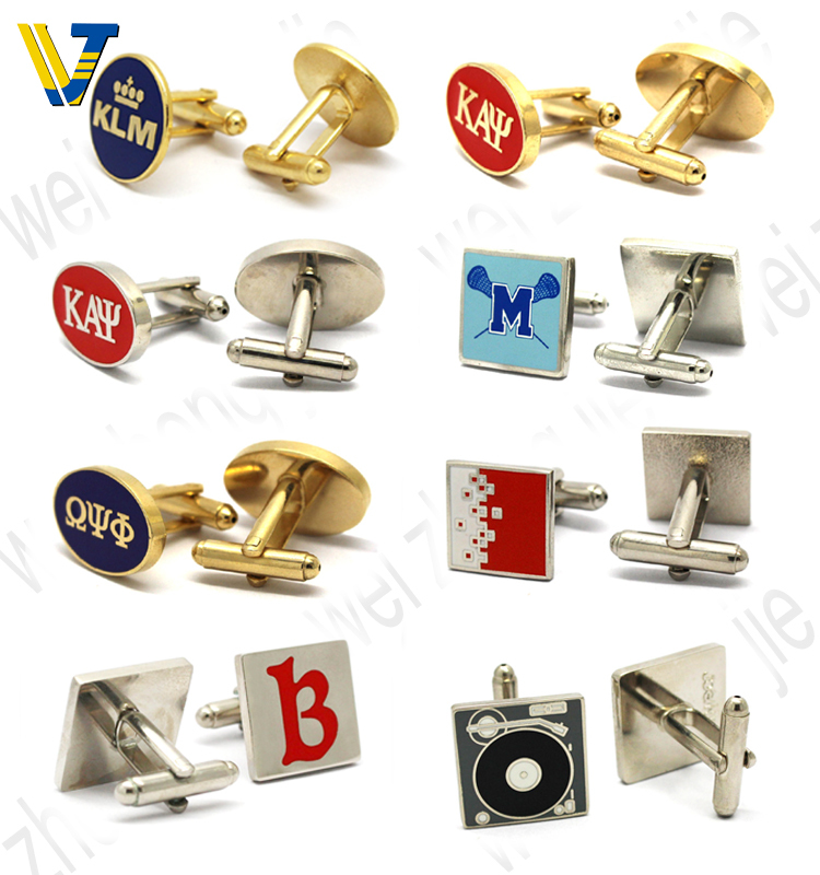 Promotional funny cufflinks tie clips