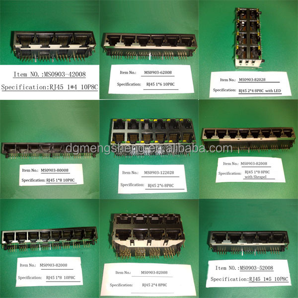 モジュラーpcbジャックrj458planコネクタ仕入れ・メーカー・工場