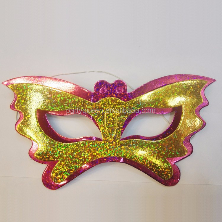 Butterfly Shimmer Paper Masks