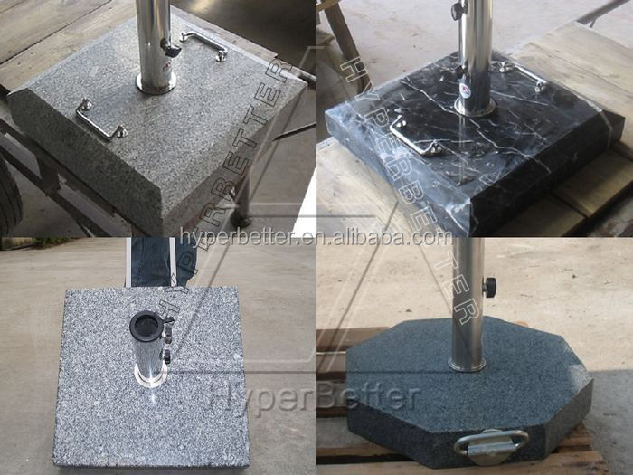 35kgs wheels with granite umbrella base