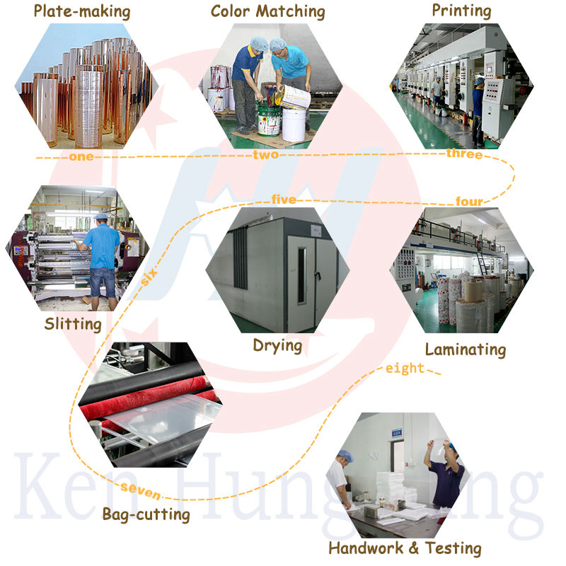SGS Approved Kraft Paper foil Sealable Tea Bags