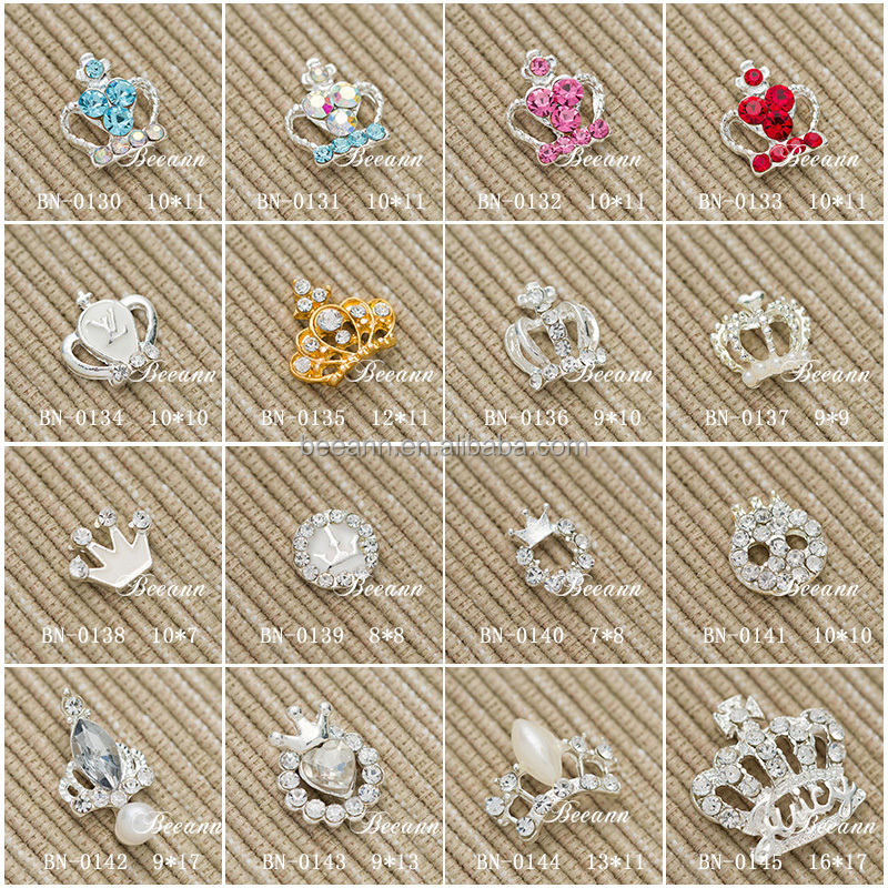 ファッション3d2014年合金diyネイルアートのデコレーションの女王の王冠デザインサロンネイルに美しさ問屋・仕入れ・卸・卸売り