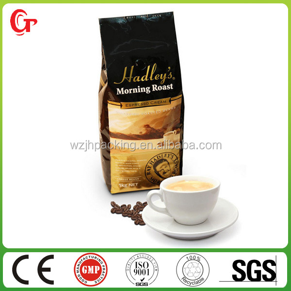 Custom printed custom printed aluminum foil vacuum seal tea bag with gusset