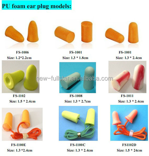 Good Quality Earplugs / Ear Plugs In Metal Tube/canister/box For