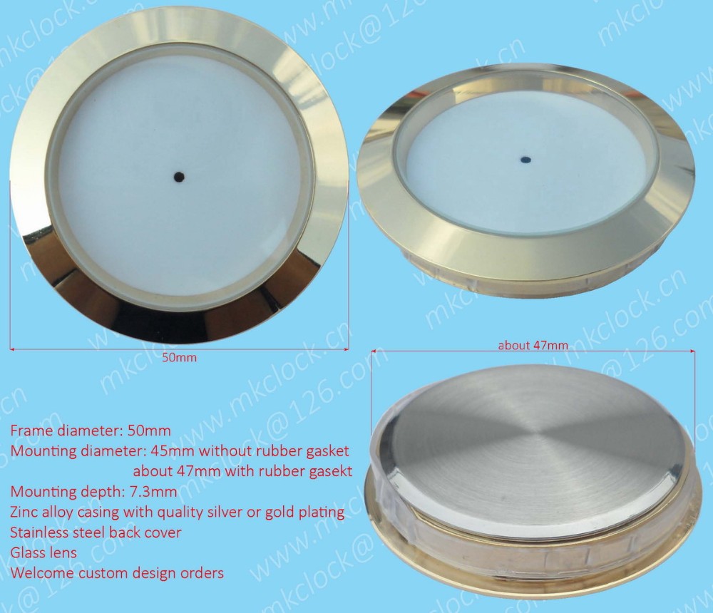 50mm Round Photo Frame Insert Metal Photo Frame Small Photo Frame Fit