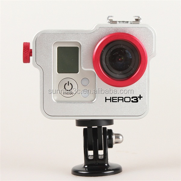 保護ハウジングケースアルミケース/シェル/3+goproヒーロー用カバー問屋・仕入れ・卸・卸売り