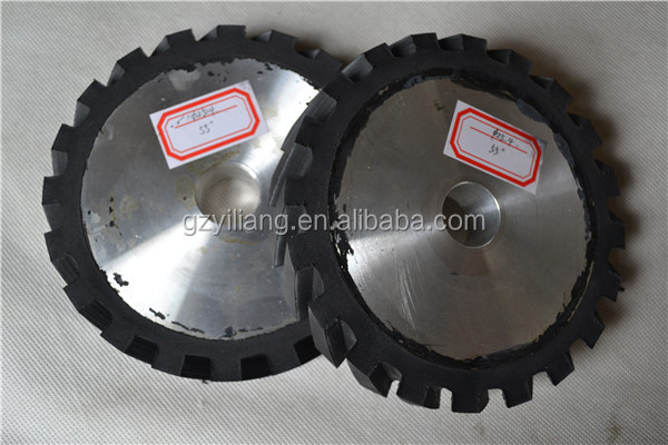 Iron Bench Grinder Lapping Sand Belt Rubber Sanding Wheel Buy