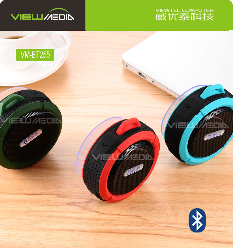 VM-BT255新2016ビジネス防水のbluetoothスピーカー用ギフトアイテム仕入れ・メーカー・工場