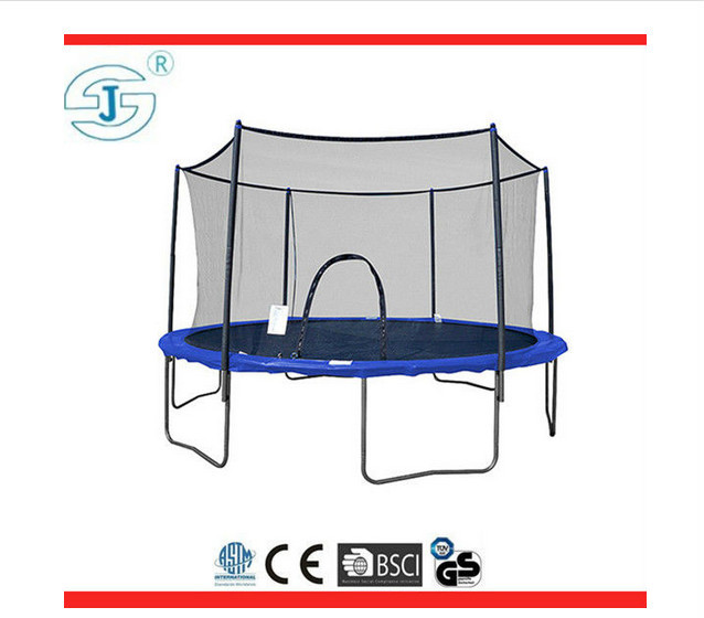 子供屋内トランポリン11.9フィート用の調節可能な足付きテント、 外ネット付きトランポリン仕入れ・メーカー・工場