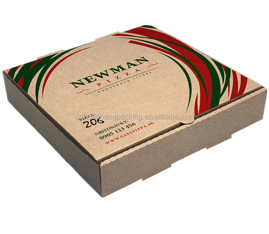 Accept Custom Order and Food Industrial Use Pizza Boxes