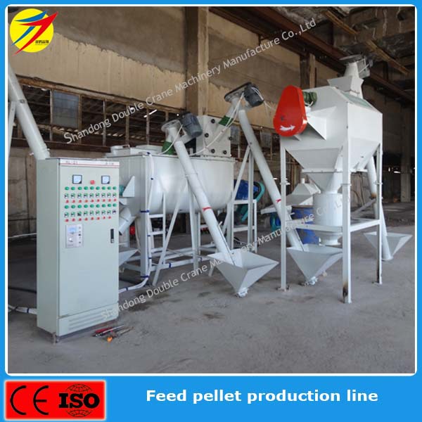 SHJ -1000 1t per hour ribbon feed mixer manufacturer, feed mixer