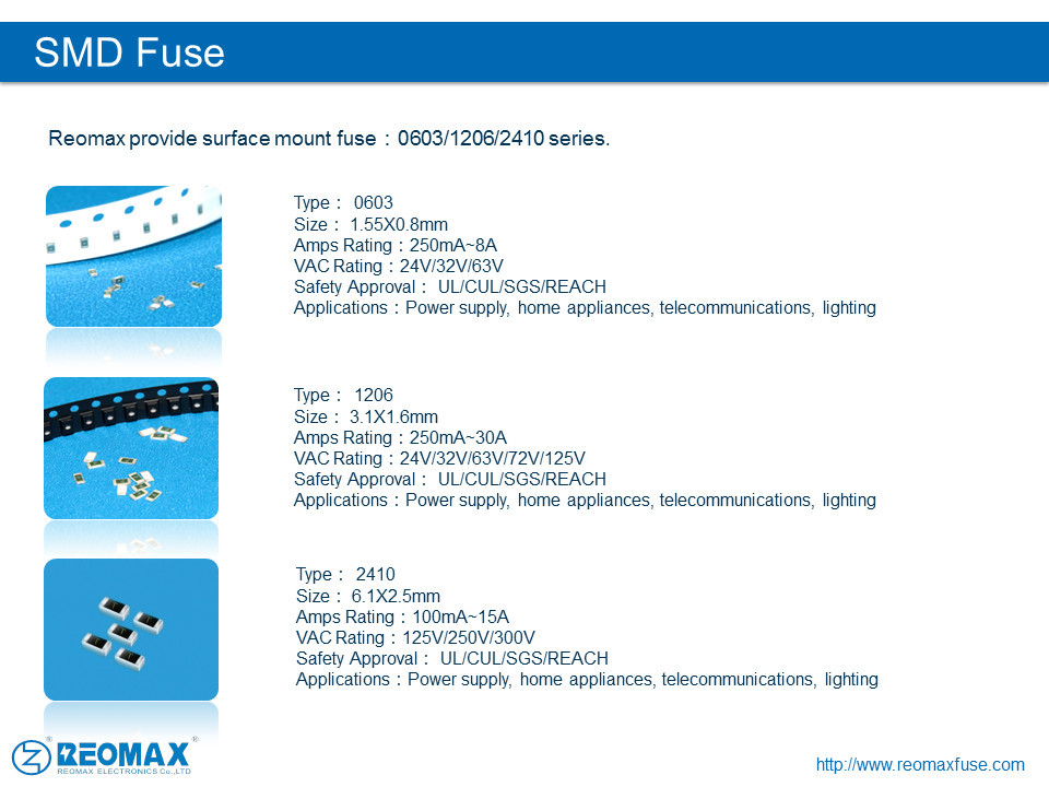 Reomax1206遅い- ブローsmdヒューズ、 12.100シリーズ、 1a-10a、 24v/32v/63v/72v、 ul/csa/sgs/rohs仕入れ・メーカー・工場