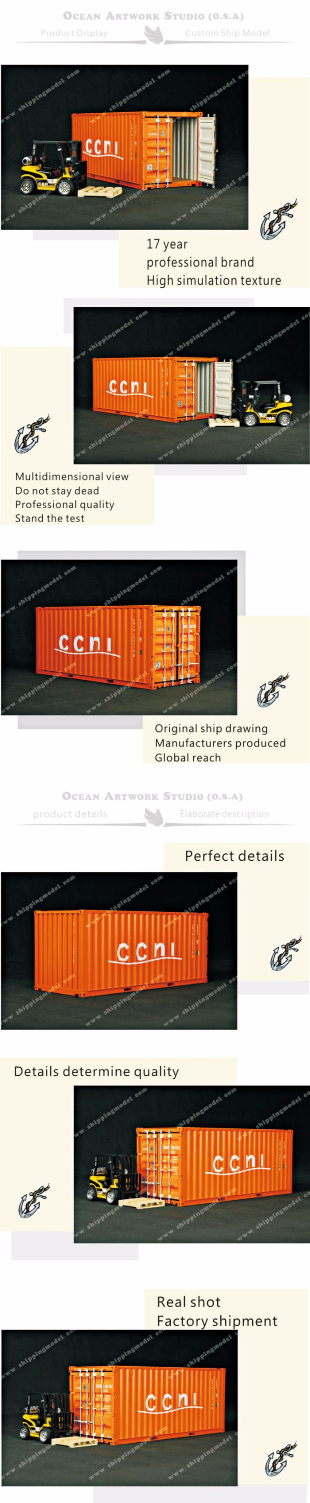 container model,container box model,model ships,CCNI container model Manufactor, container logistics model Order, container ship model Customize