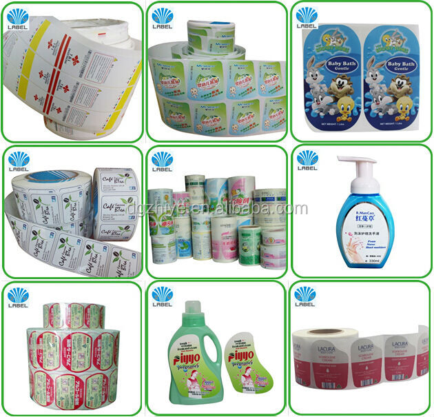 Automatic dispenser roll printing red wine labels