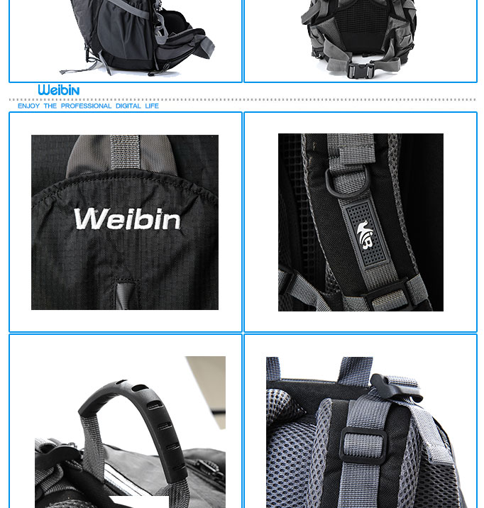 カスタマイズされたスタイリッシュ安い屋外防水耐久性のあるweibinハイキングのバックパック問屋・仕入れ・卸・卸売り