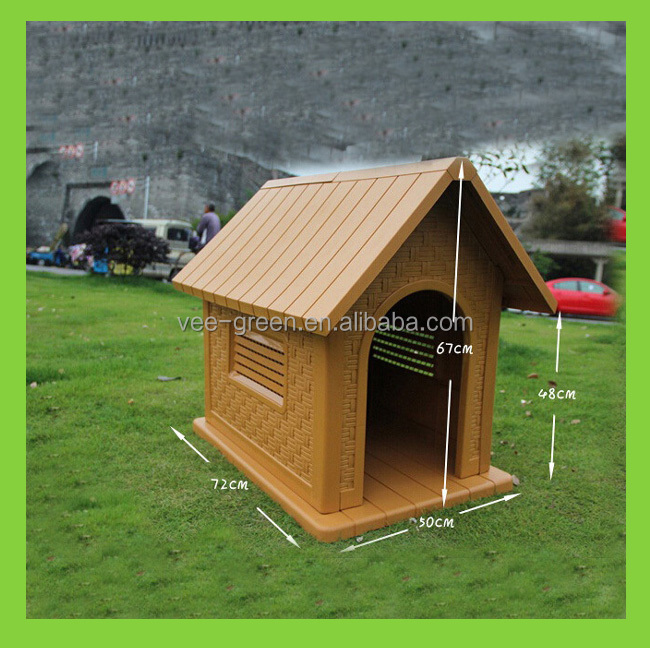 簡単な組み立てプラスチック製犬小屋/plastic犬ケージ/プラスチック製のペットハウス仕入れ・メーカー・工場