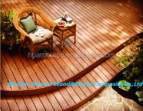 WPC Outdoor Decking Board, Water-resistant, Eco-friendly