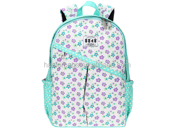 2016 Wholesale Custom Fashion Backpack Bag For Girls