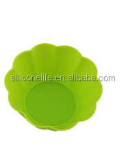 High quality colorful shape silicone molds for microwave cake/cake decorating