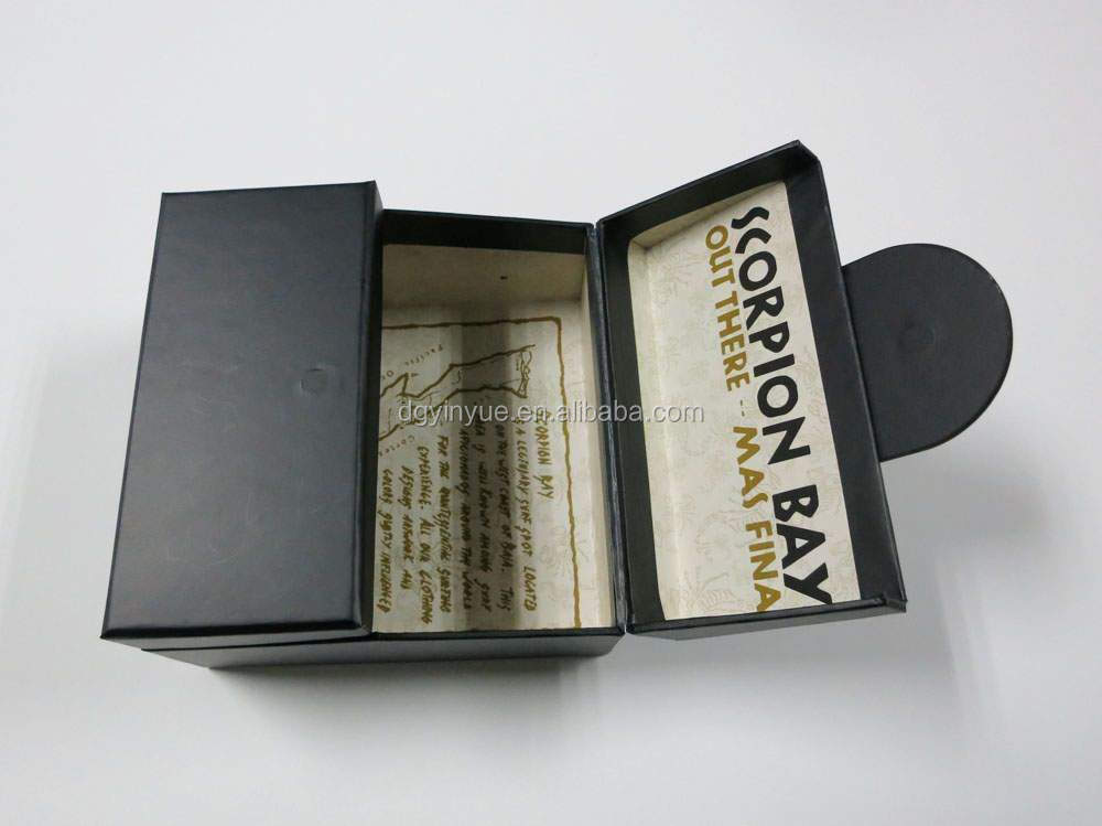 Dongguan factory paper box with magnetic closure