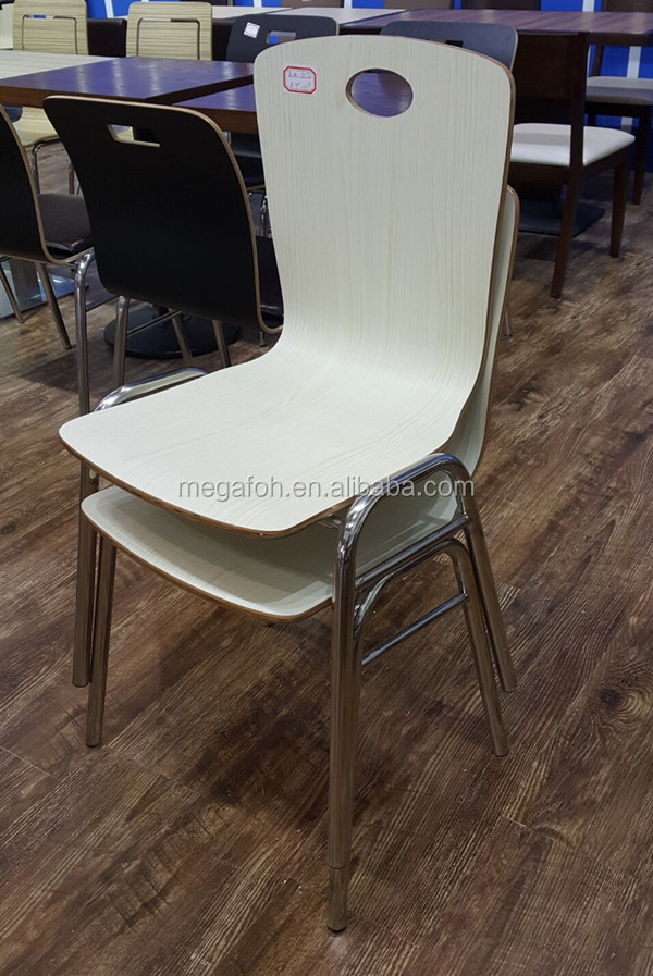 スタッカブルファストフードレストランダイニングルームスタッキングチェア用販売(FOH-SBC02)仕入れ・メーカー・工場